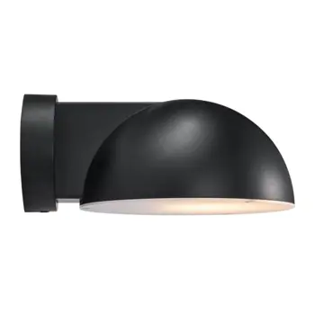 CLARSO ZIDNA SVJETILJKA CRNA E27/IP44/10W/220-240V