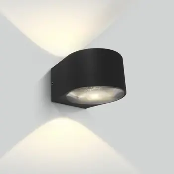 ZIDNA SVJETILJKA COB LED 2X6W WW IP65 230V ANTRACIT