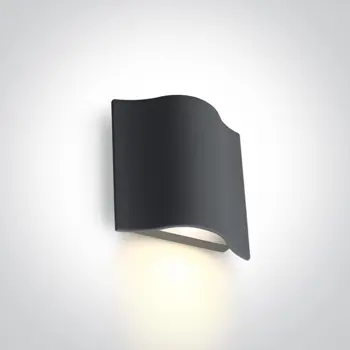 ZIDNA SVJETILJKA  6W/400LM/3000K IP 54 ANTARCIT
