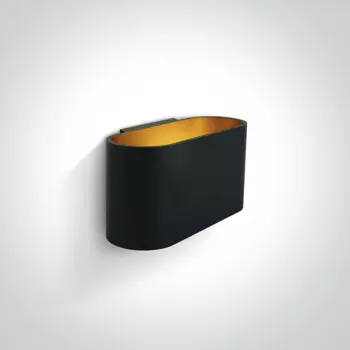 ZIDNA SVJETILJKA G9 30W CRNA IP20