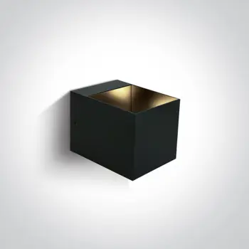 ZIDNA SVJETILJKA G9 30W CRNA IP20