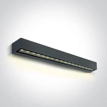 ZIDNA SVJETILJKA LED 13W 3000K IP65-ANTRACIT