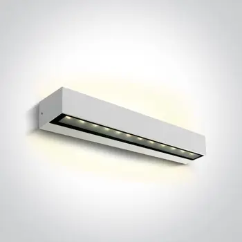 ZIDNA SVJETILJKA LED 2x10W WW IP65 230V BIJELA