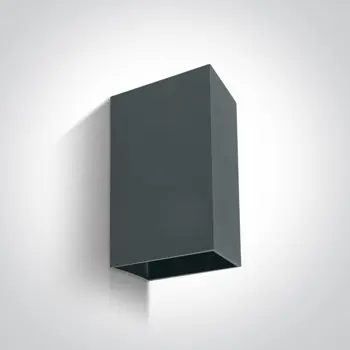 ZIDNA SVJETILJKA led 2X3W/3000K/IP54 ANTRACIT