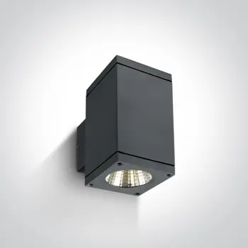 ZIDNA SVJETILJKA LED 2x6W/3000K/2x440lm IP54 ANTRACIT