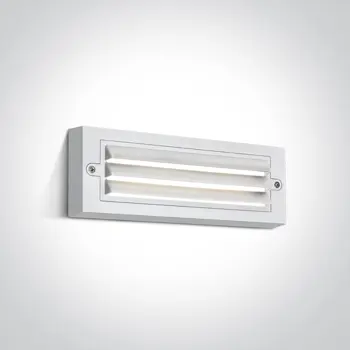 ZIDNA SVJETILJKA LED 6W 3000K DARK LIGHT IP65 BIJELA