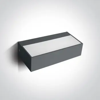 ZIDNA SVJETILJKA LED 7W/3000K/400lm/230V/IP65 ANTRACIT