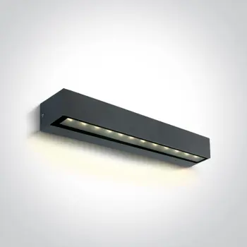 ZIDNA SVJETILJKA LED 9W WW IP65 230V ANTRACIT
