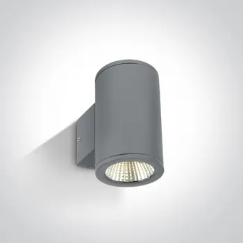 ZIDNA SVJETILJKA LED/12×1W/3000K/240V IP54 SIVA