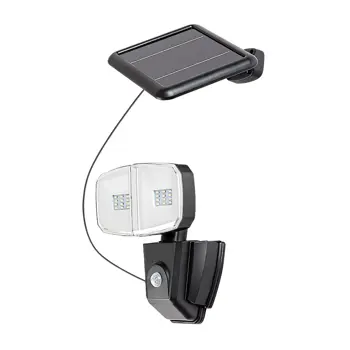 ZLARIN SOLARNA SVJETILJKA LED 12/CRNA/IP44/700lm