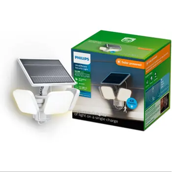 ZYREN SECURITY PHILIPS solarna LED svjetiljka 50K bijela IR