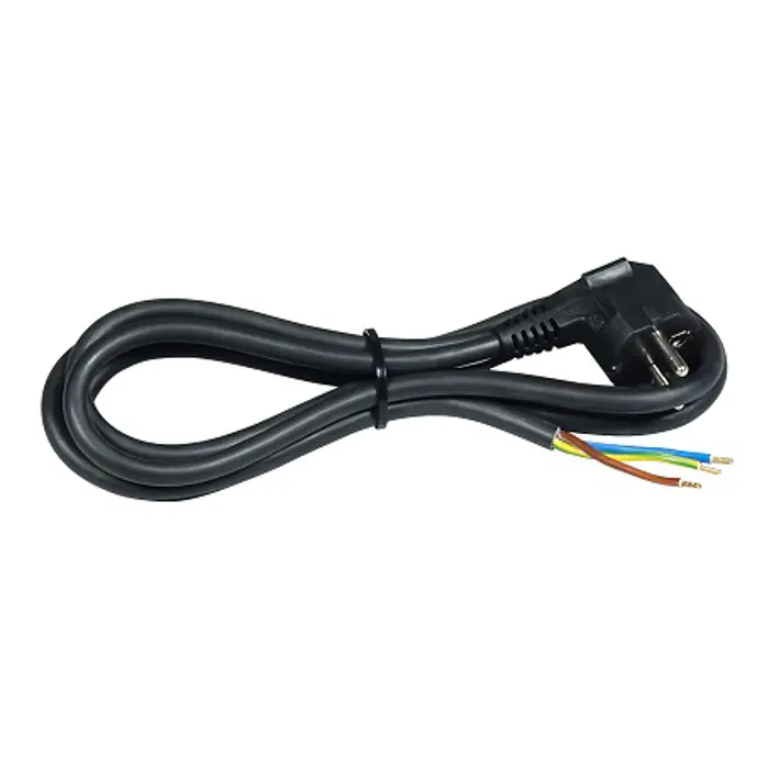 0482-PRIKLJUČNI KABEL 10 A 250 V ~ 2200 W, crni