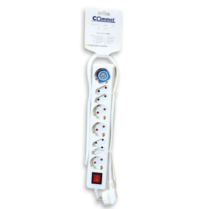 0843 PRODUŽNI KABEL 4xŠUKO+4xEURO/1,5M