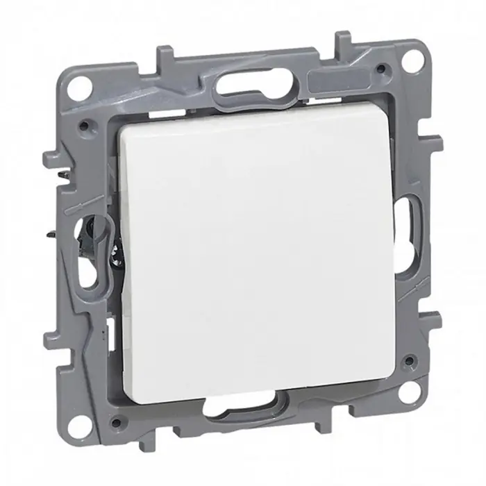 764504 NILOE KRIŽNI PREKIDAČ 1P/10A/250V BIJELI