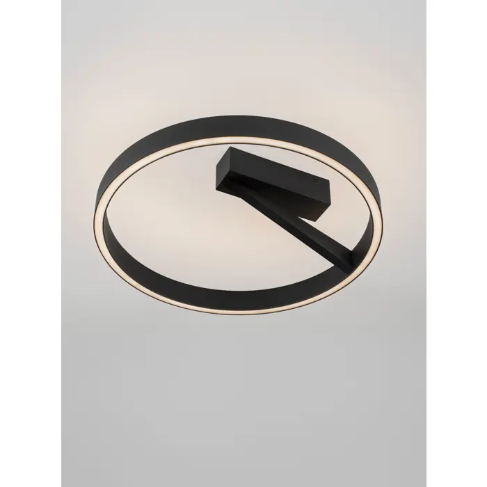 ADALIZ STROPNA LED LAMPA CRNA 47W CCT 2700-4000K TRIAC DIMABILNA