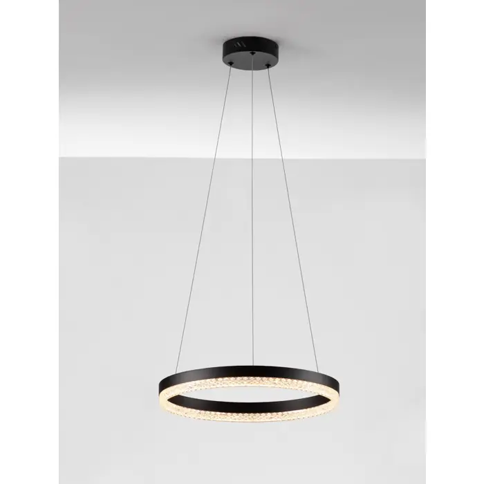 ADRIA VISILICA LED 23W/3000K/2521lm/DIMM/IP20/CRNA