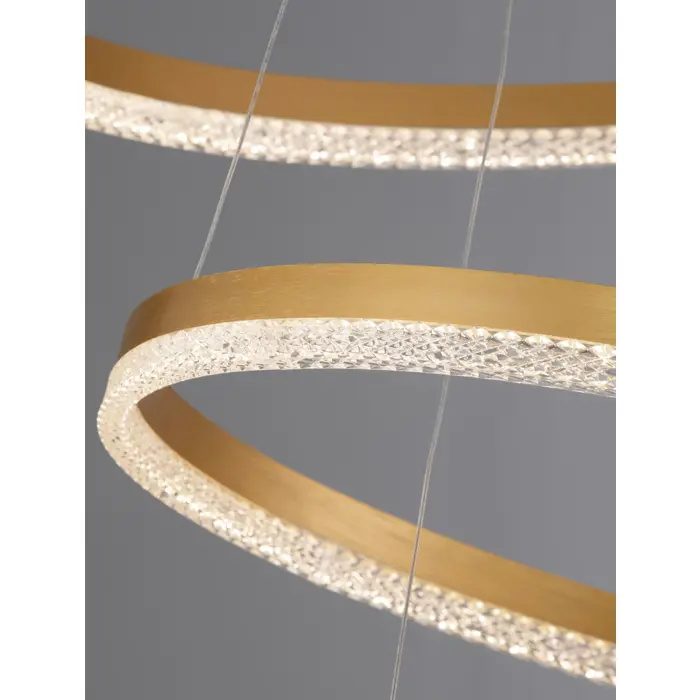ADRIA VISILICA LED 97W/3000K/9453lm/DIMM/IP20/MESING ZLATNA