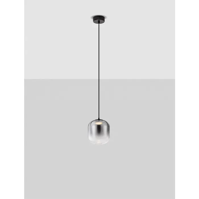 AELIA VISILICA LED/3000K/3W/478Lm/CRNA & SIVA