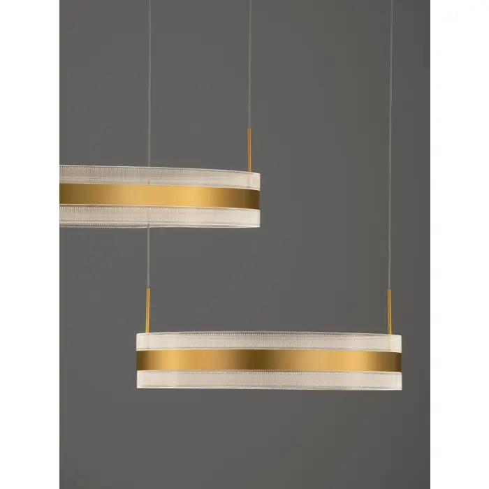 AGOS VISILICA LED 124W/3000K/5421lm/DIMM/IP20/ZLATNA