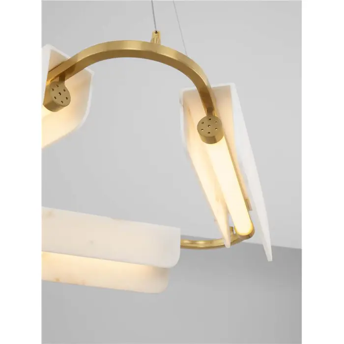 AIDER VISILICA LED /3000K/34W/2146Lm/ZLATNA