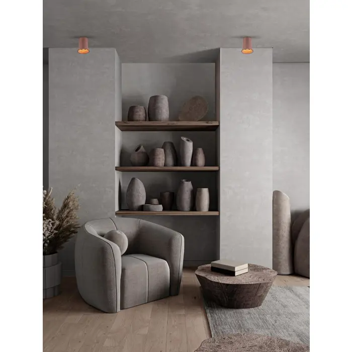 AKU STROPNI REFLEKTOR CRVENI GU10 1x10W IP20