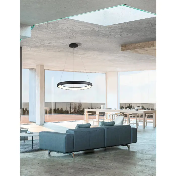 ALBI VISILICA LED 52W/3000K/2685lm/DIMM/IP20/CRNA