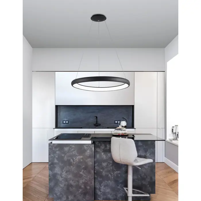 ALBI VISILICA LED 80W/3000K/4000lm/DIMM/IP20/CRNA