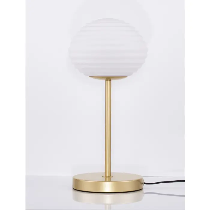 ALLEN STOLNA LAMPA E14 /IP20/MATT ZLATNA