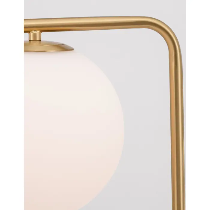ALVAREZ STAJAĆA LAMPA E27 /IP20/ZLATNA & CRNA