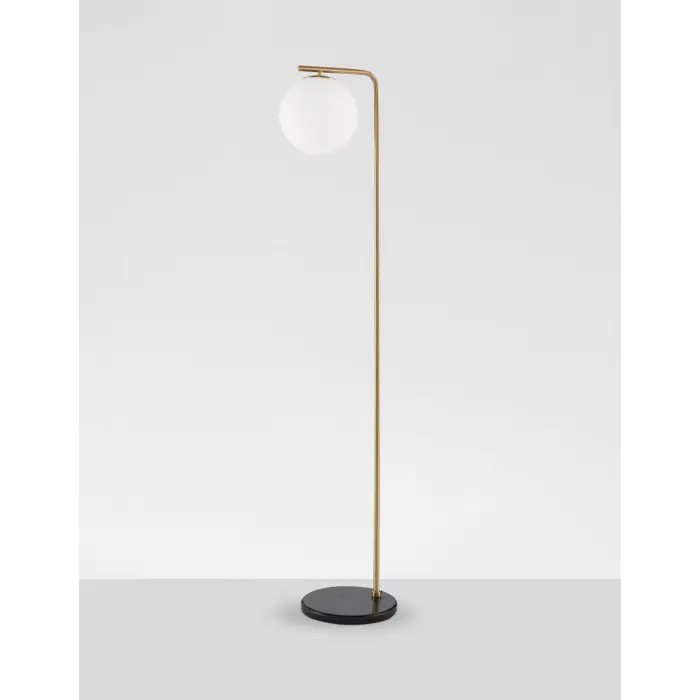 ALVAREZ STAJAĆA LAMPA E27 /IP20/ZLATNA & CRNA