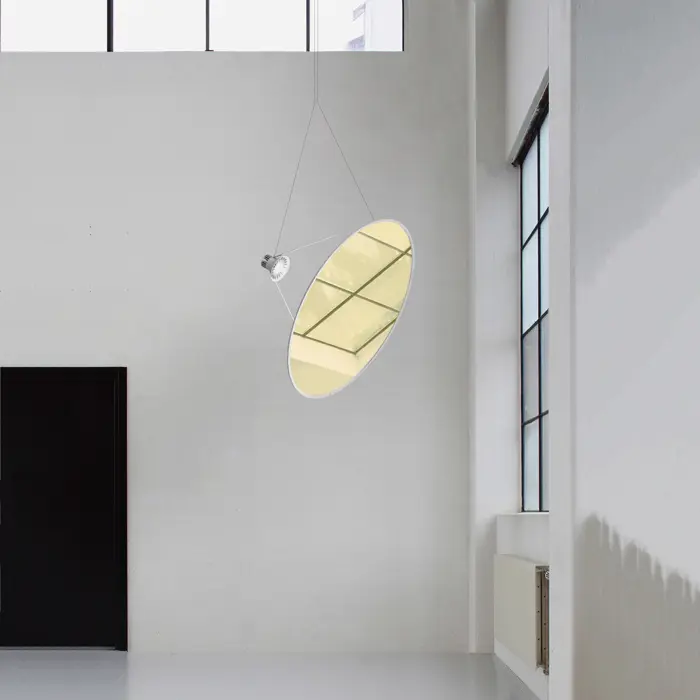 AMISOL LED VISILICA 110 KOMPLET 53W 3000K dim. DALI ZLATNA