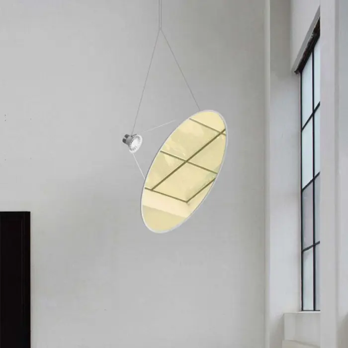 AMISOL LED VISILICA 75 KOMPLET 53W 3000K dim. DALI ZLATNA