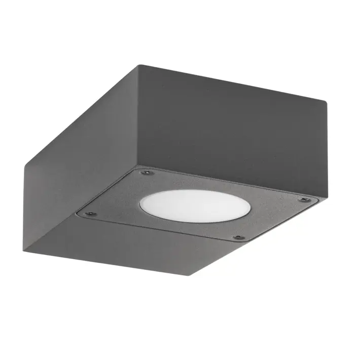 APOLLO VANJSKA ZIDNA SVJETILJKA LED 5W/3000K/522lm/IP54/TAMNO SIVA