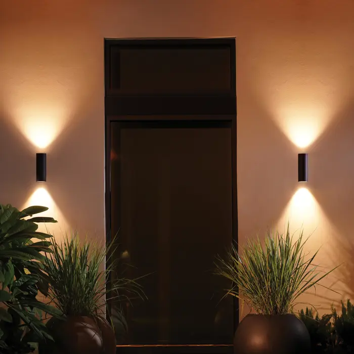 APPEAR PHILIPS HUE vanjski LED fenjer crni 2X (set 2 kom)
