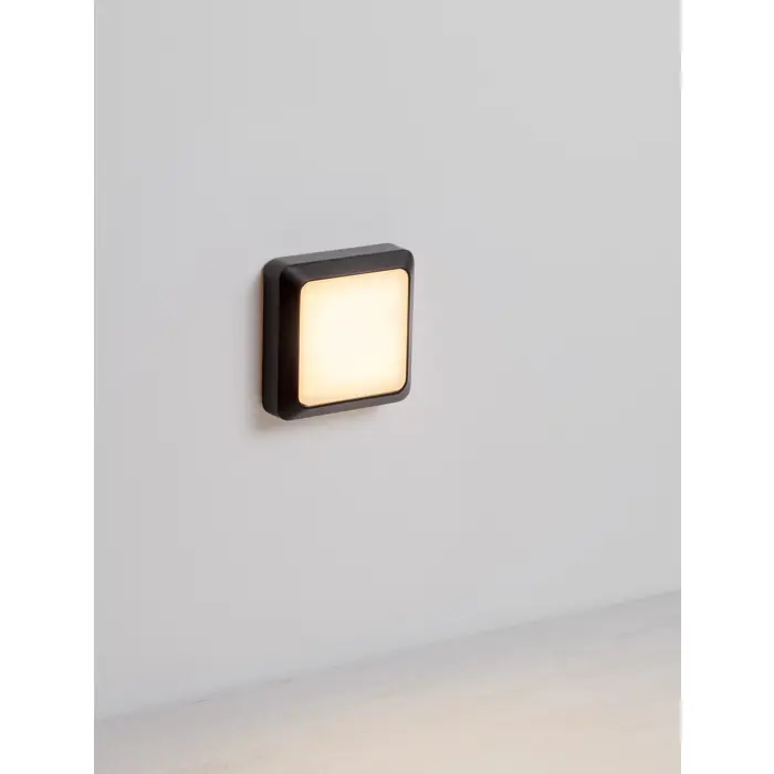 APPIA ZIDNA LAMPA LED 3000K 367lm IP54 CRNA