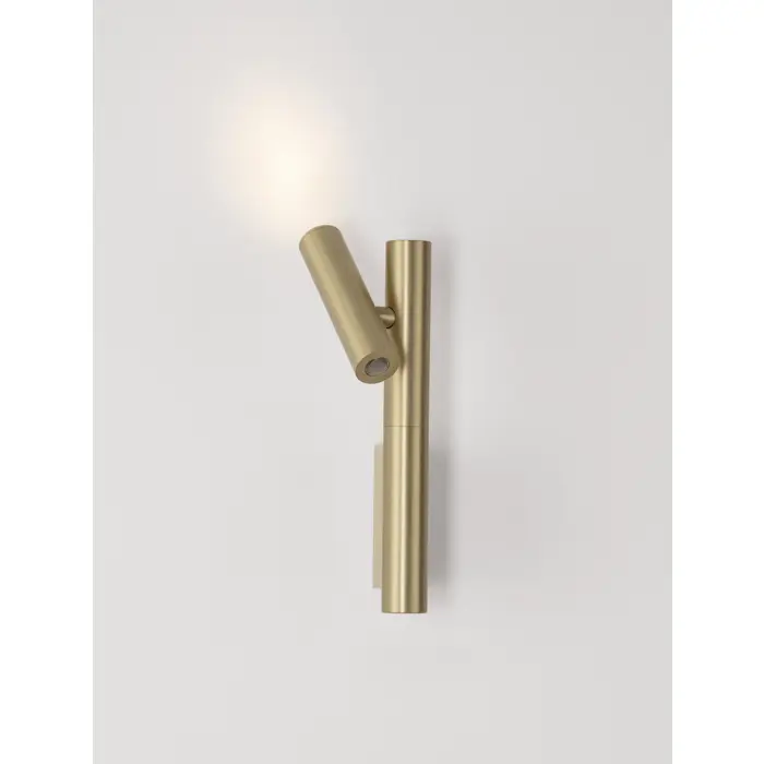 ARCO LED PRIGUŠIVA ZIDNA LAMPA ZLATNA 4W IP20 3000K