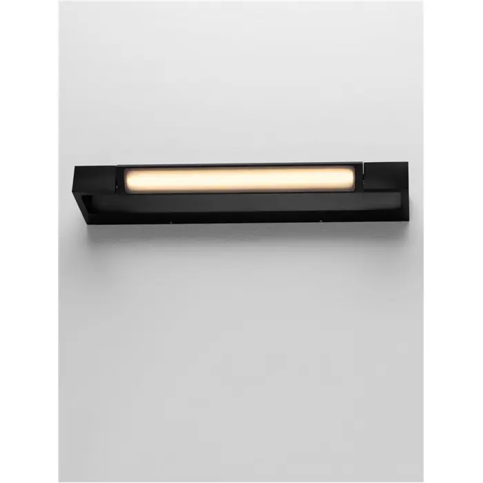 ARGA ZIDNA LAMPA LED/3000K/12W/1100Lm/CRNA