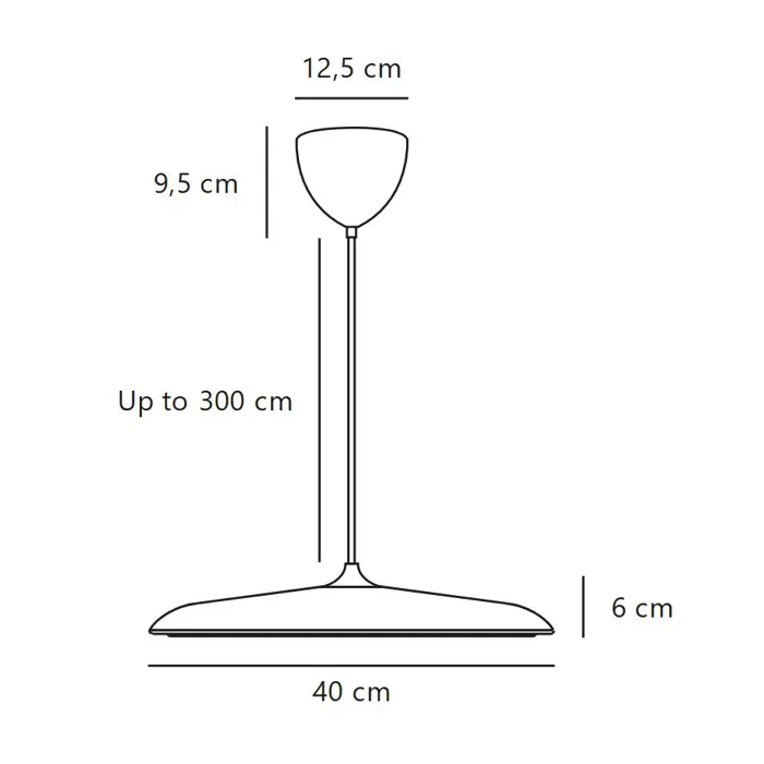 ARTIST 40 VISILICA LED/25W/3000K/2300lm/230V BEŽ