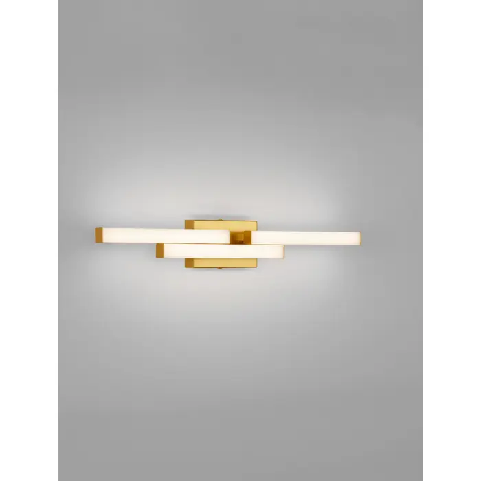 ATOM ZIDNA LAMPA ZLATNA LED 14W 1342lm 4000K IP44
