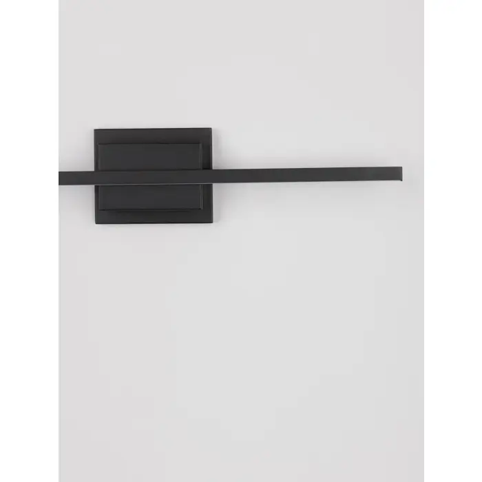 AZURE ZIDNA LAMPA LED 12,5 WattW/3000K/600lm/IP20/CRNA