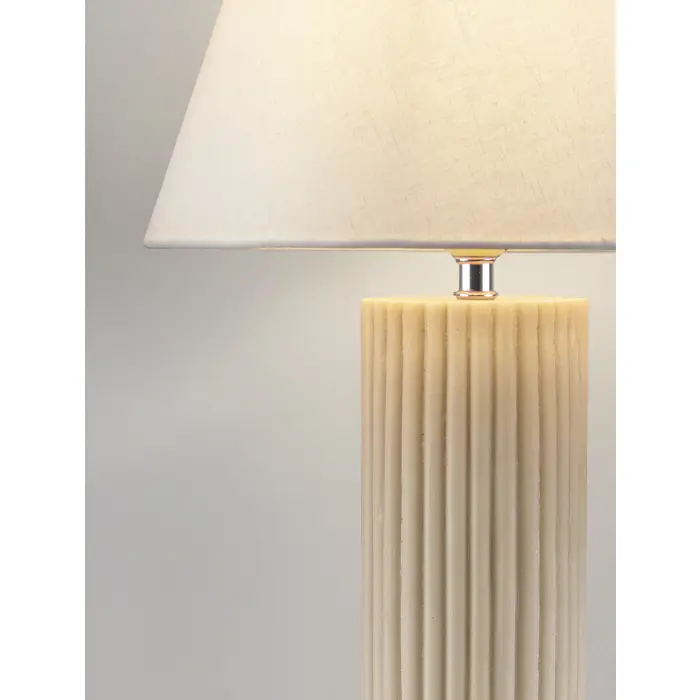 BACCO STOLNA LAMPA BEŽ LED E27 1x12Watt 100-240Volt