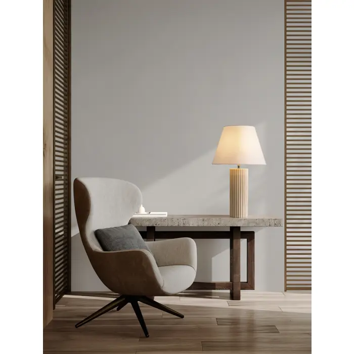 BACCO STOLNA LAMPA BEŽ LED E27 1x12Watt 100-240Volt