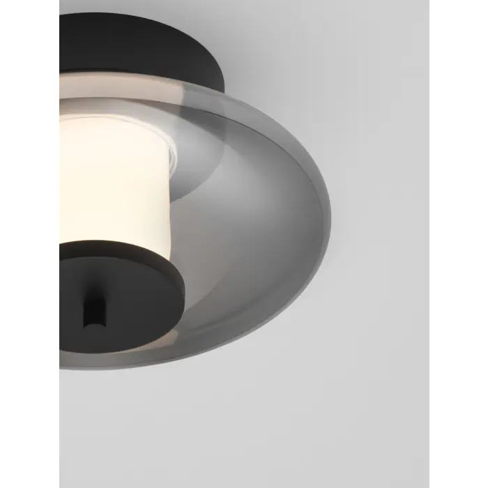 BALLET LED STROPNA LAMPA CRNA 8W 3000K IP20 TRIAC PRIGUŠLJIVA