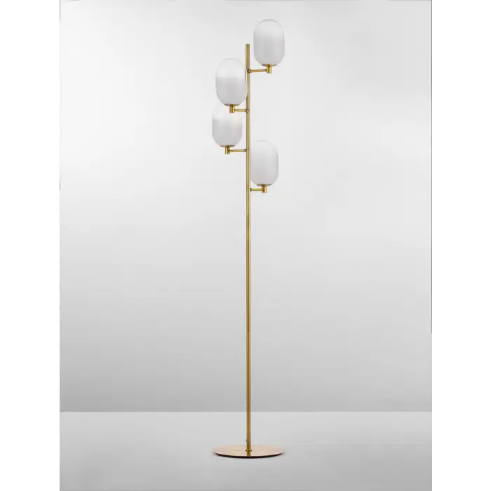 BALOR STAJAĆA LAMPA G9 /IP20/ZLATNI MESING