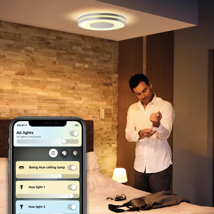 BEING aluminij PHILIPS HUE pametna LED stropna svjetiljka