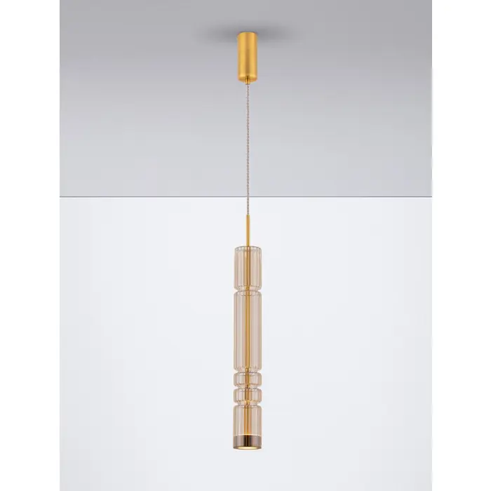 BENTO VISILICA LED/3000K/12W/1526Lm/BRASS GOLD & COGNAC
