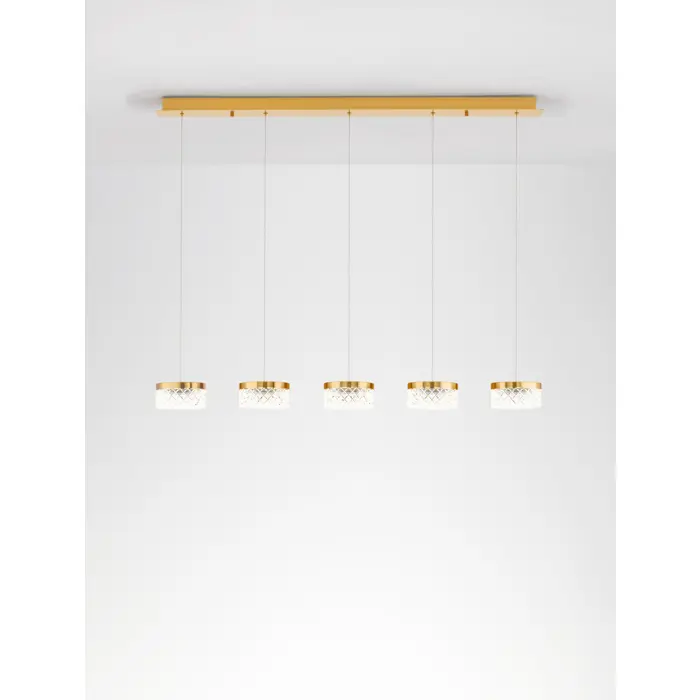 BION VISILICA LED/3000K/32W/2040Lm/BRASS GOLD