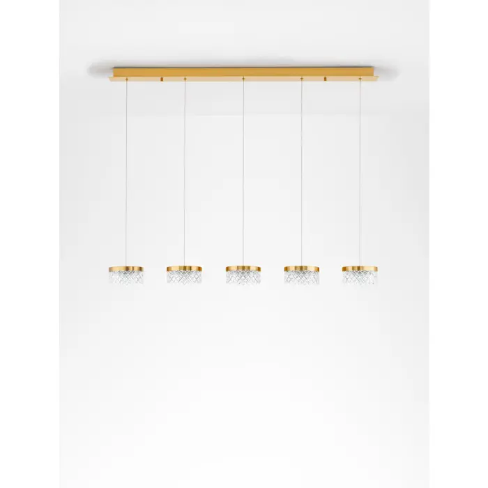 BION VISILICA LED/3000K/32W/2040Lm/BRASS GOLD