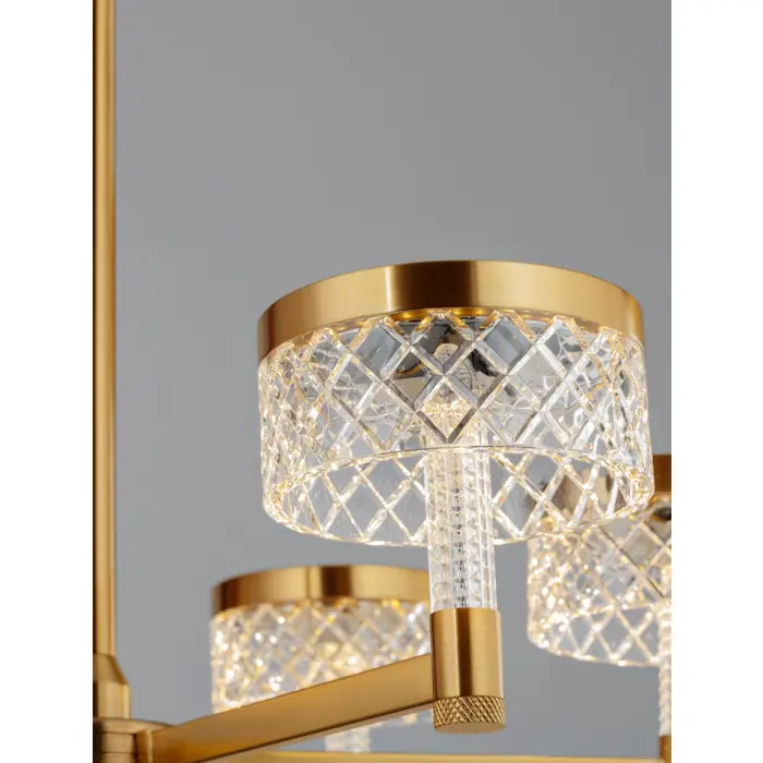 BION VISILICA LED/3000K/38W/2399Lm/BRASS GOLD