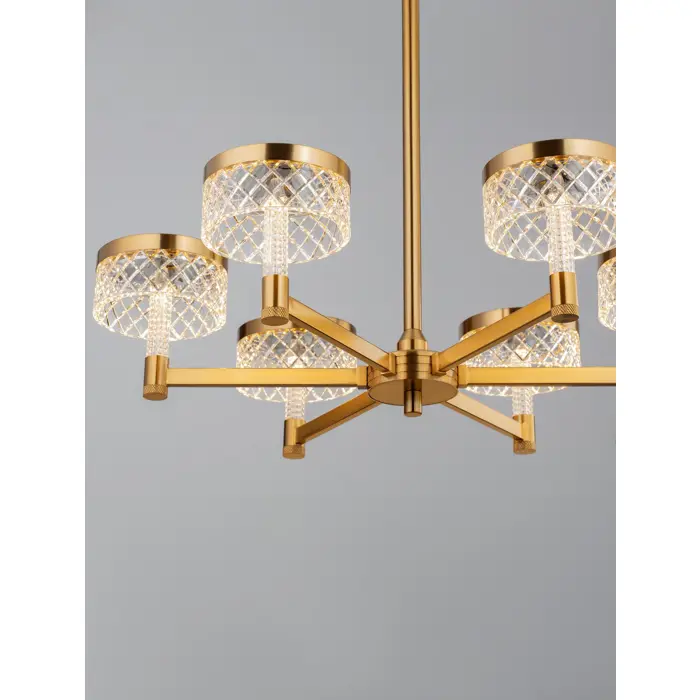 BION VISILICA LED/3000K/38W/2399Lm/BRASS GOLD